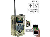 VisorTech Full-HD-Wildkamera mit Bewegungserkennung, Nachtsicht, GSM-Bildversand; Wildkameras, Überwachungskameras (Funk) Wildkameras, Überwachungskameras (Funk) Wildkameras, Überwachungskameras (Funk) 