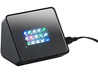 VisorTech Premium-TV-Simulator zur Einbrecher-Abschreckung mit 15 LEDs und Sound; GSM-Funk-Alarmanlagen GSM-Funk-Alarmanlagen 