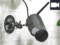 VisorTech Caméra de surveillance infrarouge sans fil "DSC-410.Ir"