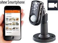 VisorTech GSM-Überwachungskamera mit PIR-Sensor (refurbished); Mobile Video Überwachungskamera für Handynetze Mobile Video Überwachungskamera für Handynetze 