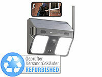 VisorTech Kabellose WLAN-IP-Kamera, Flutlicht, Full HD, Versandrückläufer; Kamera-Attrappen Kamera-Attrappen 
