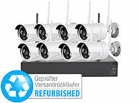 VisorTech Funk-Überwachungssystem: HDD-Rekorder, Versandrückläufer; Netzwerk-Überwachungssysteme mit HDD-Recorder & IP-Kameras Netzwerk-Überwachungssysteme mit HDD-Recorder & IP-Kameras 