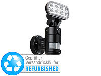 VisorTech LED-Flutlicht mit SD-Überwachungskamera (Versandrückläufer); Wildkameras, Kohlenmonoxidmelder Wildkameras, Kohlenmonoxidmelder 