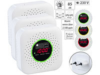 VisorTech 3 détecteurs de gaz 85 dB; GSM-Funk-Alarmanlagen GSM-Funk-Alarmanlagen GSM-Funk-Alarmanlagen GSM-Funk-Alarmanlagen 