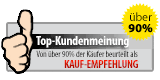 Von über 90% der Käufer zum KAUF EMPFOHLEN