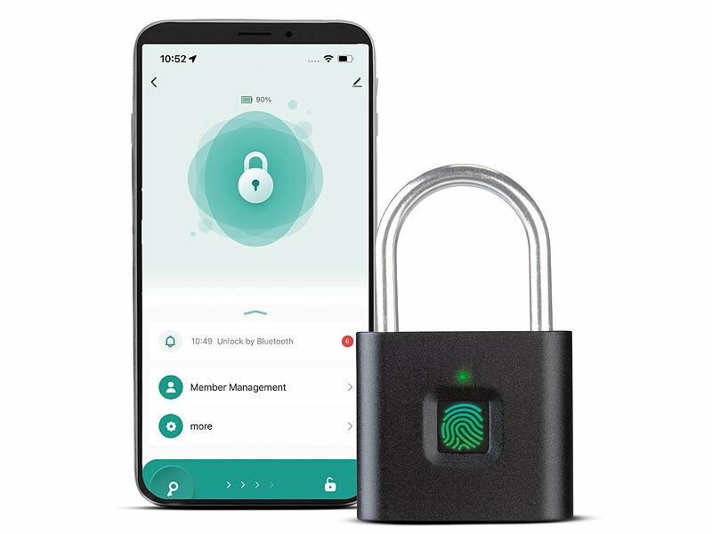 ; Elektronische Tür-Schließzylinder mit Fingerabdruck-Sensor und Tansponder Elektronische Tür-Schließzylinder mit Fingerabdruck-Sensor und Tansponder