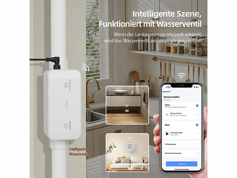 ; Steckdosen-Gasmelder für Erdgas & Autogas, WLAN-Rauch- & Hitzemelder mit weltweiter App-Benachrichtigung Steckdosen-Gasmelder für Erdgas & Autogas, WLAN-Rauch- & Hitzemelder mit weltweiter App-Benachrichtigung Steckdosen-Gasmelder für Erdgas & Autogas, WLAN-Rauch- & Hitzemelder mit weltweiter App-Benachrichtigung
