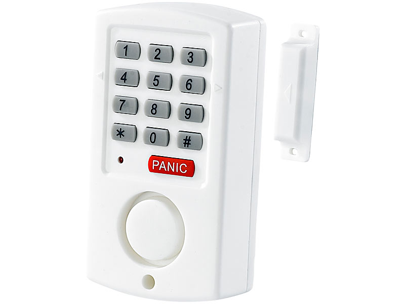 NEU 2x Sicherheitsalarm Fenster Alarm LKW 100 dB Tür  Alarmanlage  selbstklebend 