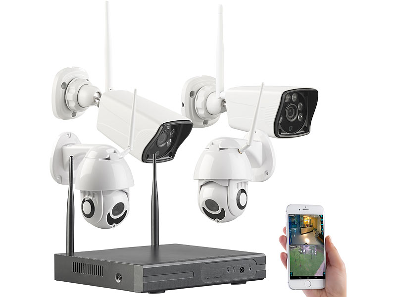 ; Überwachungskamera-LAN-Sets 