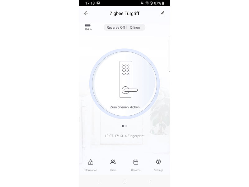 ; ZigBee-Controller, Türbeschläge App-SteuerungenTürgriffe ZigBee-Controller, Türbeschläge App-SteuerungenTürgriffe 