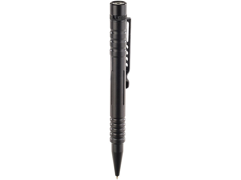 ; Tactical Pens mit Kugelschreiber, LED, Glasbrecher & Brieföffner Tactical Pens mit Kugelschreiber, LED, Glasbrecher & Brieföffner Tactical Pens mit Kugelschreiber, LED, Glasbrecher & Brieföffner 