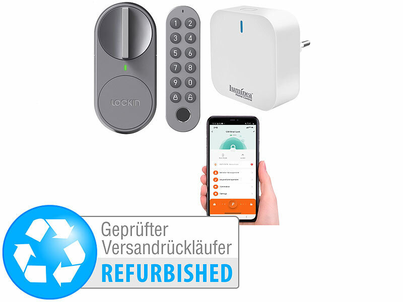 ; Sicherheits-Türbeschläge mit Fingerabdruck-Scanner und Transponder Sicherheits-Türbeschläge mit Fingerabdruck-Scanner und Transponder 