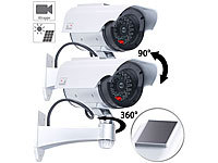 VisorTech 2er-Set Überwachungskamera-Attrappen mit Signal-LED; GSM-Funk-Alarmanlagen GSM-Funk-Alarmanlagen GSM-Funk-Alarmanlagen GSM-Funk-Alarmanlagen 