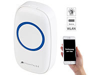 VisorTech Klingel-Taster für WLAN-Alarmanlage XMD-3000.avs, Einstellung per App