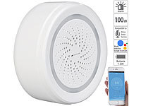 VisorTech Sirène d'alarme connectée compatible avec Amazon Alexa XMD-100.dB