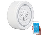 VisorTech WLAN-Alarm-Sirene mit App, für Alexa, Versandrückläufer; GSM-Funk-Alarmanlagen GSM-Funk-Alarmanlagen GSM-Funk-Alarmanlagen 