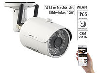 VisorTech Outdoor-IP-HD-Überwachungskamera mit GSM, 3G, WLAN & Nachtsicht, IP65; IP-Funk-Überwachungssysteme IP-Funk-Überwachungssysteme 