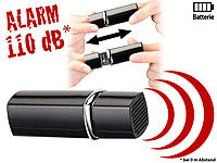 VisorTech Alarme personnelle design Tube de rouge à lèvres