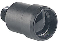 VisorTech Tele-Vorsatzlinse für Mini-/Micro-Kameras (z.B. PE-6206); Outdoor-Überwachungskameras 