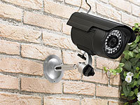 VisorTech Outdoor-Überwachungskamera Tag/Nacht "ASC-3480 IR"; Outdoor-Überwachungskameras Outdoor-Überwachungskameras 