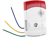 VisorTech Gasmelder für XMD-110/-3200.pro/-4800.pro; Batteriebetriebene Funk-Hitze- und Rauchmelder Batteriebetriebene Funk-Hitze- und Rauchmelder Batteriebetriebene Funk-Hitze- und Rauchmelder 