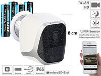 VisorTech Caméra de surveillance IP HD IPC-580 avec  4 accus; Wildkameras Wildkameras Wildkameras Wildkameras 