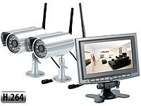 VisorTech Système de surveillance professionnel H.264