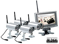 VisorTech Système de surveillance professionnel H.264