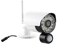 VisorTech Caméra de surveillance avec capteur PIR et audio 2 voies; Kamera-Attrappen Kamera-Attrappen Kamera-Attrappen Kamera-Attrappen 