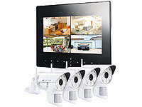 VisorTech Système de surveillance numérique Visortech DSC-720  4 caméras; Überwachungskameras (Funk) Überwachungskameras (Funk) Überwachungskameras (Funk) Überwachungskameras (Funk) 