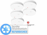 VisorTech Rauchbrandmelder, Rauchmelder mit 10 Jahresbatterie