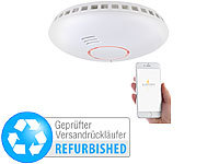 VisorTech WLAN-Rauch & Hitzemelder RWM-200.app, Versandrückläufer; Kohlenmonoxidmelder 