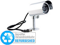 VisorTech Wetterfeste Überwachungskamera mit Nachtsicht (Versandrückläufer); Outdoor-Überwachungskameras Outdoor-Überwachungskameras 
