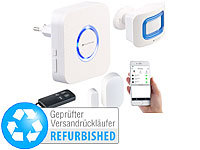 VisorTech 4-teilige WLAN-Alarmanlage, Alexa-kompatibel (Versandrückläufer); GSM-Funk-Alarmanlagen GSM-Funk-Alarmanlagen 