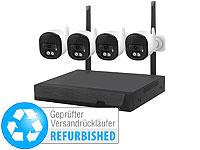VisorTech IP-Kamera-Sets, Funk-Überwachungskamera aussen