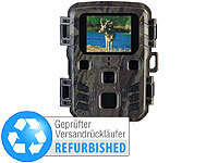 VisorTech Full-HD-Wildkamera mit PIR-Sensor, Nachtsicht, Versandrückläufer; Akkubetriebene IP-Full-HD-Überwachungskameras mit Apps 