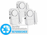 VisorTech 3er-Set Mini-Tür und Fensteralarme, 95 db, Versandrückläufer; GSM-Funk-Alarmanlagen GSM-Funk-Alarmanlagen GSM-Funk-Alarmanlagen 