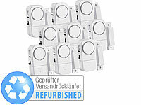 VisorTech 9er-Set Mini-Tür und Fensteralarme, 95 db, Versandrückläufer; GSM-Funk-Alarmanlagen 