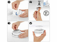 ; Rauchmelder mit 10-Jahres-Batterie, Funk-Rauchmelder Rauchmelder mit 10-Jahres-Batterie, Funk-Rauchmelder 