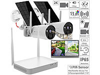 VisorTech Système de surveillance connecté DSC-500.nvr 2K avec 2 caméras sola...; Netzwerk-Überwachungssysteme mit Rekorder, Kamera, Personenerkennung und App, Netzwerk-Überwachungssysteme mit HDD-Recorder & IP-Kameras Netzwerk-Überwachungssysteme mit Rekorder, Kamera, Personenerkennung und App, Netzwerk-Überwachungssysteme mit HDD-Recorder & IP-Kameras Netzwerk-Überwachungssysteme mit Rekorder, Kamera, Personenerkennung und App, Netzwerk-Überwachungssysteme mit HDD-Recorder & IP-Kameras 