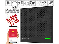 VisorTech WLAN-Alarmanlage mit Funk-Anbindung, App, Sprachsteuerung; GSM-Funk-Alarmanlagen GSM-Funk-Alarmanlagen GSM-Funk-Alarmanlagen GSM-Funk-Alarmanlagen 