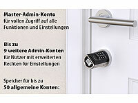 ; Tür-Schließzylinder mit Apps, Transponder-Schlüsseln & Zahlen-Codes Tür-Schließzylinder mit Apps, Transponder-Schlüsseln & Zahlen-Codes Tür-Schließzylinder mit Apps, Transponder-Schlüsseln & Zahlen-Codes Tür-Schließzylinder mit Apps, Transponder-Schlüsseln & Zahlen-Codes 
