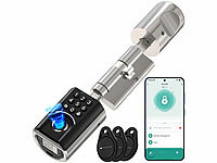 VisorTech Türschließzylinder, RFID-Türschloss, Türschloss mit App