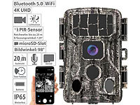 VisorTech Caméra nature connectée 4K PIR WK-630.app; GSM-Funk-Alarmanlagen GSM-Funk-Alarmanlagen GSM-Funk-Alarmanlagen 