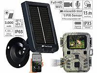 VisorTech Caméra nature 2K connectée WK430.Wifi avec batterie solaire; Wildkameras Wildkameras Wildkameras Wildkameras 