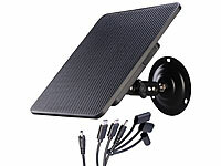 VisorTech Wasserdichte Solarpanel, Solarpanel für Outdoorkamera; Wildkameras Wildkameras Wildkameras