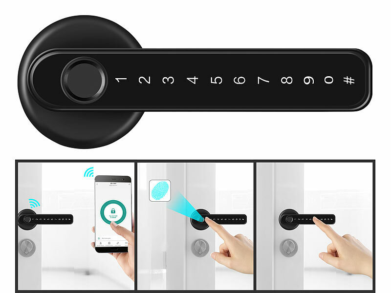 ; WLAN-Rauch- & Hitzemelder mit weltweiter App-Benachrichtigung, Sicherheits-Türbeschläge mit Fingerabdruck-Scanner und Transponder WLAN-Rauch- & Hitzemelder mit weltweiter App-Benachrichtigung, Sicherheits-Türbeschläge mit Fingerabdruck-Scanner und Transponder WLAN-Rauch- & Hitzemelder mit weltweiter App-Benachrichtigung, Sicherheits-Türbeschläge mit Fingerabdruck-Scanner und Transponder WLAN-Rauch- & Hitzemelder mit weltweiter App-Benachrichtigung, Sicherheits-Türbeschläge mit Fingerabdruck-Scanner und Transponder WLAN-Rauch- & Hitzemelder mit weltweiter App-Benachrichtigung, Sicherheits-Türbeschläge mit Fingerabdruck-Scanner und Transponder 