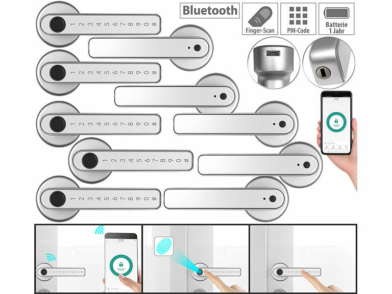 ; WLAN-Alarmanlagen mit GSM-Handynetz-Anbindungen, Sicherheits-Türbeschläge mit Fingerabdruck-Scanner und Transponder WLAN-Alarmanlagen mit GSM-Handynetz-Anbindungen, Sicherheits-Türbeschläge mit Fingerabdruck-Scanner und Transponder WLAN-Alarmanlagen mit GSM-Handynetz-Anbindungen, Sicherheits-Türbeschläge mit Fingerabdruck-Scanner und Transponder WLAN-Alarmanlagen mit GSM-Handynetz-Anbindungen, Sicherheits-Türbeschläge mit Fingerabdruck-Scanner und Transponder 