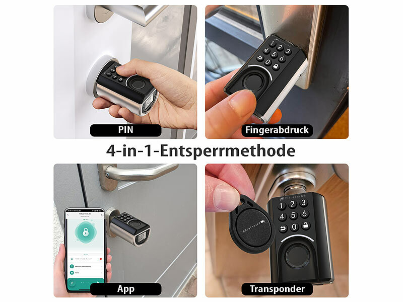 ; Tür-Schließzylinder mit Apps, Transponder-Schlüsseln & Zahlen-Codes Tür-Schließzylinder mit Apps, Transponder-Schlüsseln & Zahlen-Codes Tür-Schließzylinder mit Apps, Transponder-Schlüsseln & Zahlen-Codes Tür-Schließzylinder mit Apps, Transponder-Schlüsseln & Zahlen-Codes 